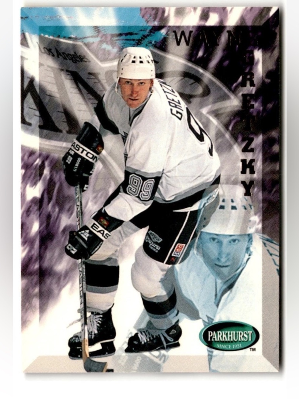 Wayne Gretzky 1995/96 Parkhurst Los Angeles Kings Hockey Card